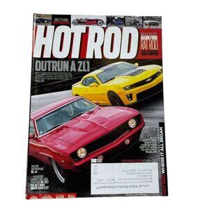 Hot Rod Magazine December 2012 Issue Featuring Camaros Classic Cars u Maintenanc